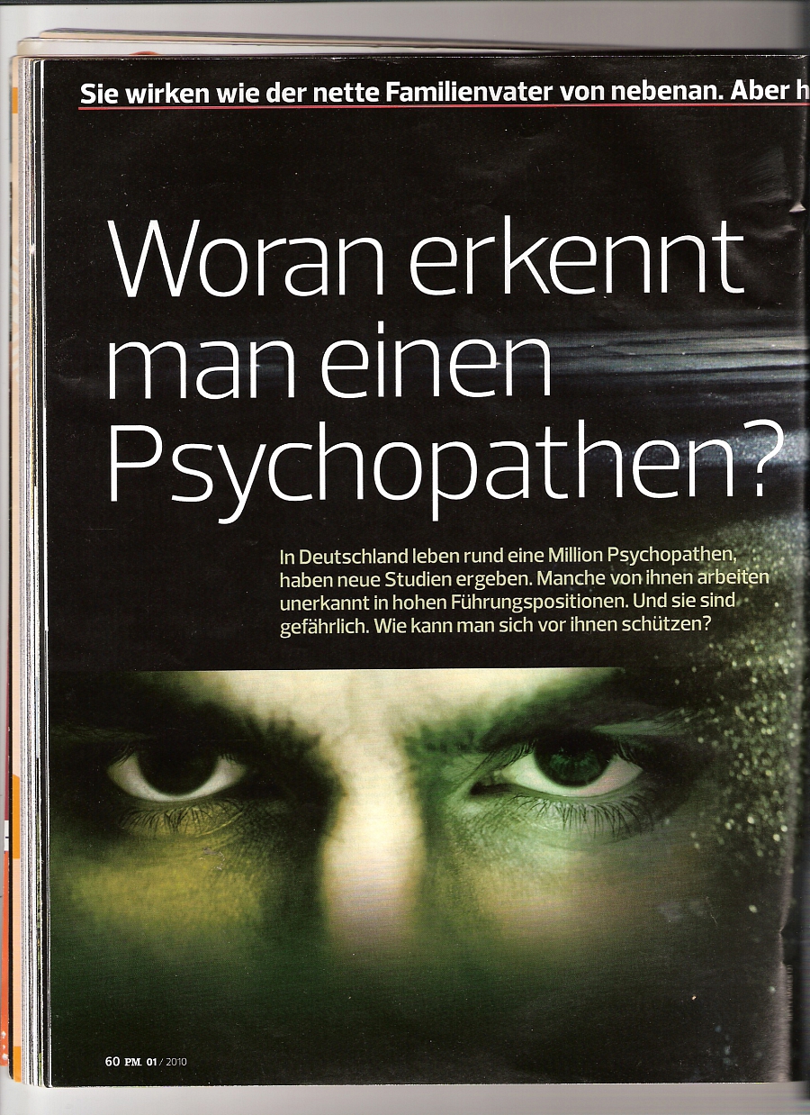 woran erkennt man psychopathen